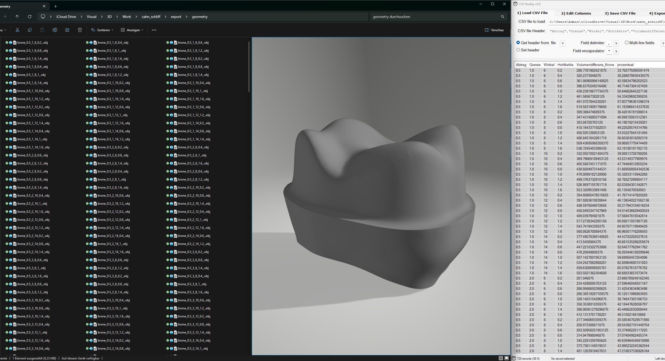 Houdini PDG network screenshot